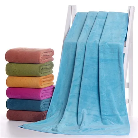 Microvezel Badhanddoek Absorberend Sneldrogend Zachte Handdoek Voor Schoonheidssalon Hotel Massage Bedlaken Badhanddoek