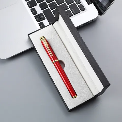 Business Metal Ballpoint Pen Gift Box Set Executive Rollerball Pen With Replacement Refills Office Stationery Gift