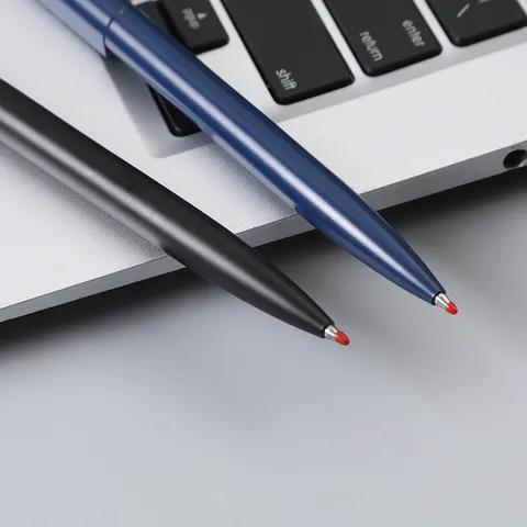 Minimalistische Metalen Balpen Zakelijk Kantoor Handtekening Pen Zeshoekige Schacht Soepel Schrijven Metalen Gelpen