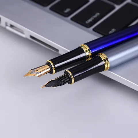 Stylo Plume en Métal Business Clip Flèche Classique Écriture Signature Cadeau Stylo