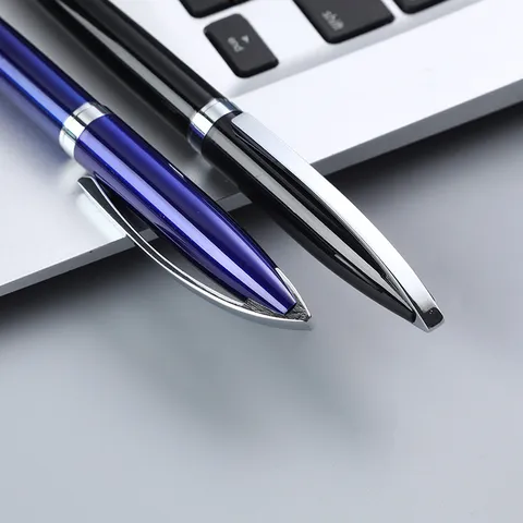 Polyteli Metalliki Rollerball Pen Epangelmatiko Grafeio Ypografis Me Gift Box Metalliko Ballpoint Pen Omalh Grafi Grafiki Yli