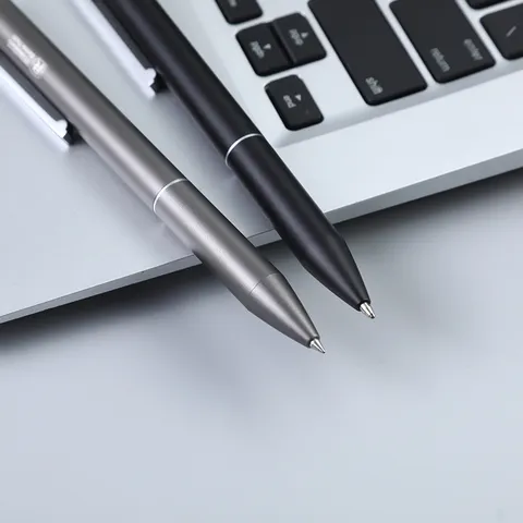 Zakelijke Metalen Gelpen Twist Balpen Handtekening Pen Minimalistische Luxe Cadeaupen Voor Kantoor Schrijven Handtekening Schrijfwaren