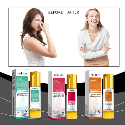 Women Long Lasting Fragrance Perfume Oil Fresh Floral Fruit Scent Portable Travel Body Care Scented Liquid