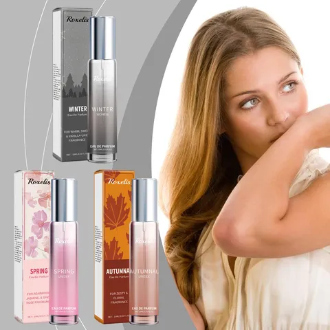 Roxelis Tragbarer Mini Parfüm Spray Glasflasche Langanhaltender Frischer Duft Damen Unisex Reise Parfüm