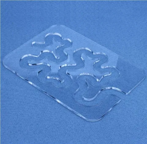 Transparent Acrylic Patchwork Ruler Sewing Template Cutting Tool For DIY Craft Tailor Sewing Machine Accessories