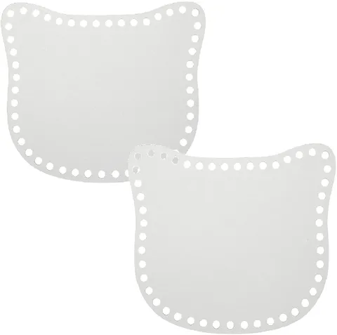 Fond de Sac en Acrylique Transparent DIY Crochet Base de Sac à Main Forme Chat Cœur Fleur Accessoires d'Artisanat Pour Sacs Fait Main