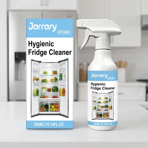 Jarrary Household Refrigerator Cleaner Spray Effective Stain Remover And Deodorizer For Kitchen Fridge Deep Cleaning