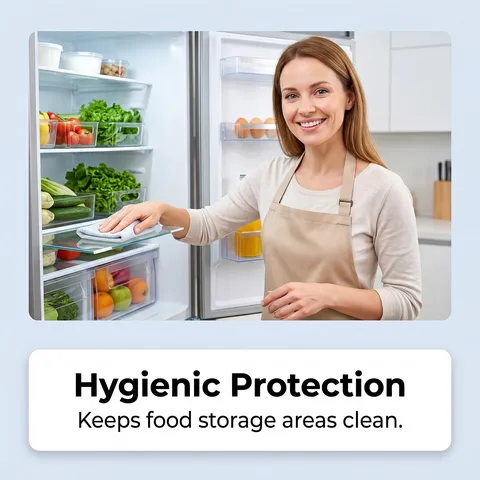 Jarrary Household Refrigerator Cleaner Spray Effective Stain Remover And Deodorizer For Kitchen Fridge Deep Cleaning