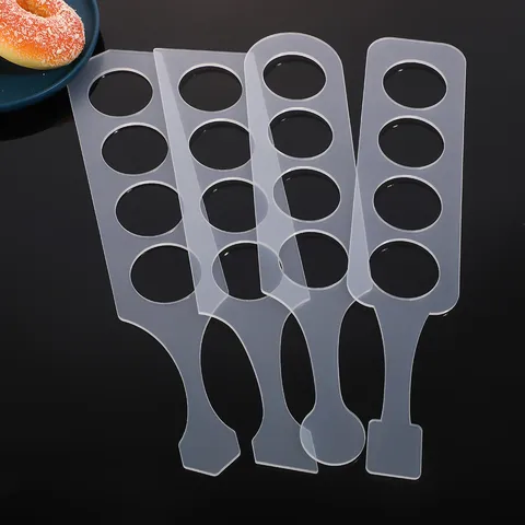 Transparant Acryl Wijn Bier Whisky Snijplank Sjabloon Gids Tool Barware DIY Ambacht Maken Sjabloon Bord