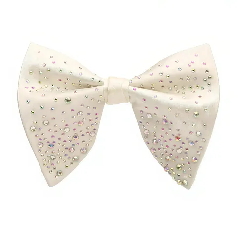 Farfallino in Strass da Uomo Banchetto Formale Matrimonio Abito da Lavoro Accessori Abito Poliestere Tessuto Nero Blu Rosso Bianco