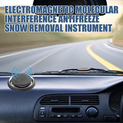 Portable Electromagnetic Molecular Interference Antifreeze Snow Removal Instrument Car Defroster Deicer