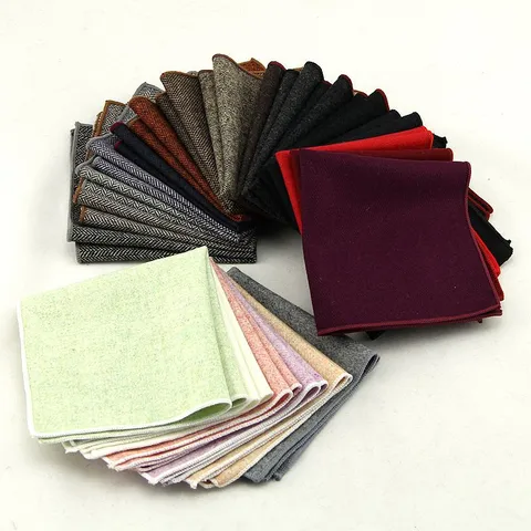 Heren Formele Zakelijke Wol Borstzakje Vintage Effen Kleur Visgraat Ruit Kostuum Doek