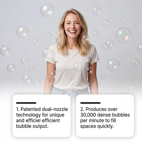 Electric Bubble Machine Mecha Warship Design Dual-Spray Automatic Bubble Blower Outdoor Toy For Kids
