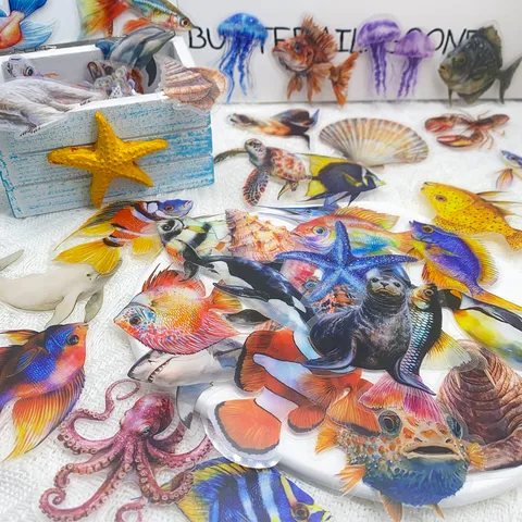 Transparent PET Wasserdicht Aufkleber Set Süß Cartoon Graffiti DIY Dekorative Aufkleber Für Tagebuch Handy Computer