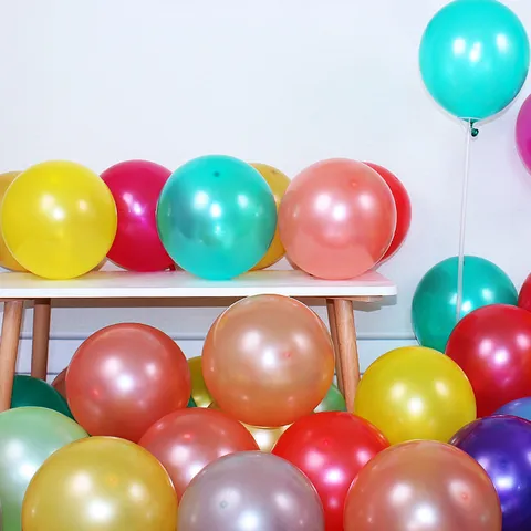 Thickened Pearlescent Latex Balloons Round Balloons For Birthday Party Wedding Baby Shower Event Decor Supplies