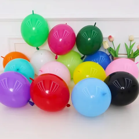 Thickened Latex Tail Balloons Heart Shape Weaving School Classroom Graduation Decoration Birthday Party Layout