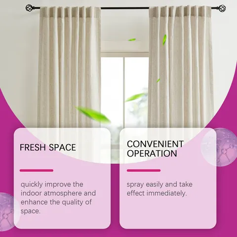 JAKEHOE Fabric Freshener Spray Long Lasting Fragrance Air Freshener Odor Eliminator For Home Hotel