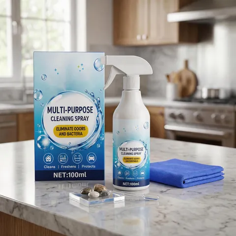 Multipurpose Home Cleaning Spray with Cleaning Towel Household Surface Stain Remover Kitchen and Bathroom Cleaning Tool