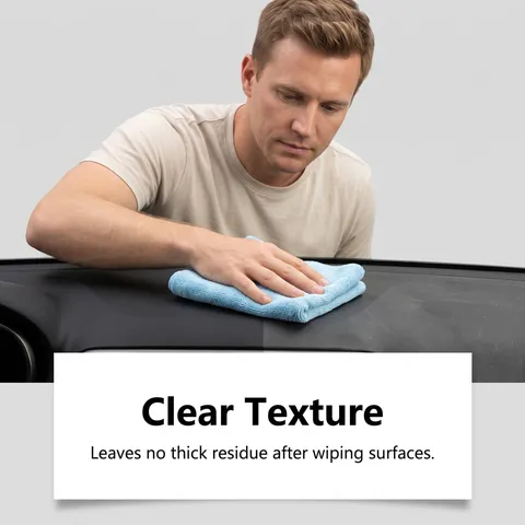 Kit Detergente Multiuso Con Spray Asciugamani In Microfibra E Spazzola Per Pulizia Interni Auto E Superfici Di Mobili