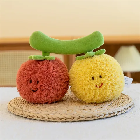 Juguete de Peluche de Vegetal Relleno Suave Lindo Muñeco de Planta de Dibujos Animados Decoración de Habitación