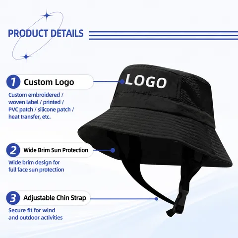 Sombrero de Pescador de Protección Solar para Exteriores Unisex Impermeable Transpirable Sombrero de Surf Ala Ancha Verano Senderismo Pesca Hombres Mujeres