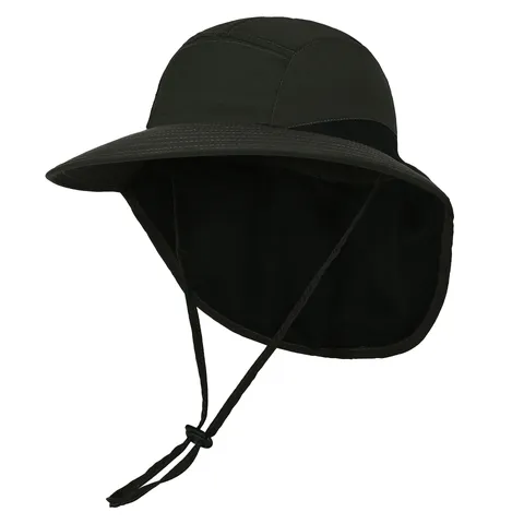 Sombrero de Sol de Protección Solar de Verano Con Solapa para el Cuello Sombrero de Pescador Transpirable