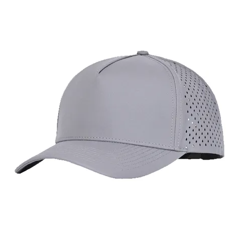 Unisex Gorra de Béisbol de Malla de Secado Rápido Perforada Láser Transpirable Protección Solar Deportes Ajustable Sombrero Hombres Mujeres