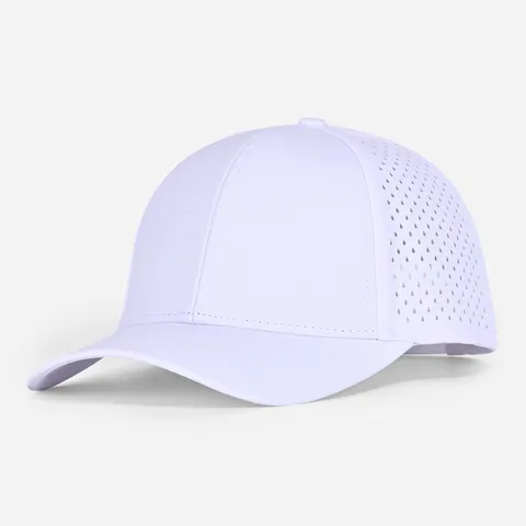 Gorra de Béisbol Lisa Unisex Perforada con Láser Malla Transpirable Protección Solar Deporte al Aire Libre
