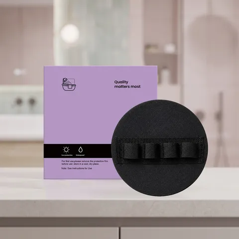 Éponge de Bain Exfoliante Double Face TPR Tampon Gommage Corps Outil de Nettoyage Doux