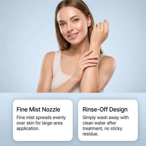 Sanftes Peeling Spray Tranexamsäure Niacinamid Tiefenreinigung Poren Erfrischend Feuchtigkeitsspendend Körper Gesicht Hautpflege Spray