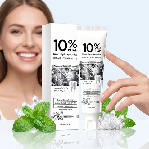Dentifrice Élimination Des Taches Menthe Fraîche Nano-Hydroxyapatite Soin Bucco-Dentaire Blanchiment Des Dents Haleine Fraîche Adulte