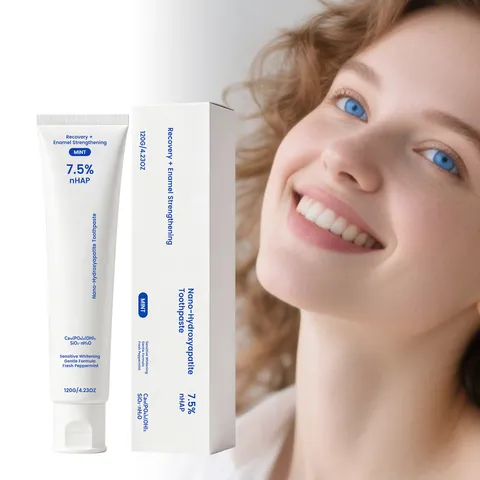 Dentifrice Menthe Douce Hydroxyapatite Renforcement Émail Blanchiment Sensible Soin Quotidien Haleine Fraîche