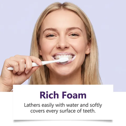 Dentifrice Soin Frais Violet Blanchiment Saveur Menthe Dents Propres Haleine Fraîche Soin Buccodentaire Quotidien Protection Émail