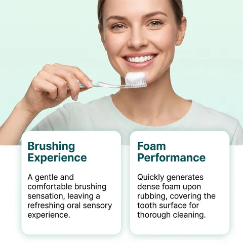 Dentifrice Élimination Des Taches Menthe Fraîche Nano-Hydroxyapatite Soin Bucco-Dentaire Blanchiment Des Dents Haleine Fraîche Adulte