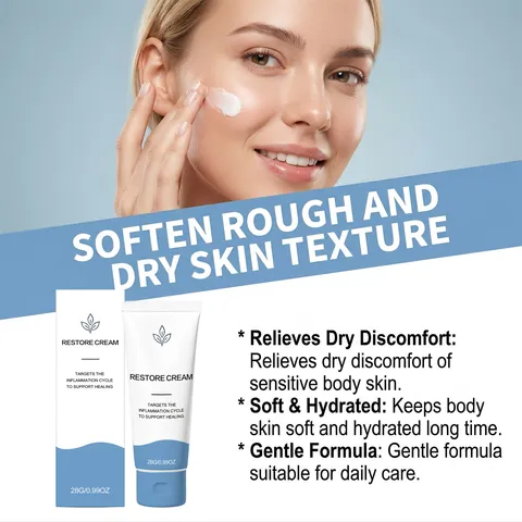 Crema Viso Riparatrice Delicata Crema Idratante per la Pelle Nutriente Liscia Cura della Pelle