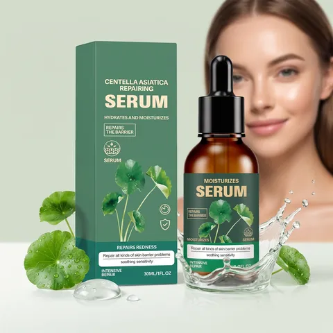 Centella Asiatica Reparierendes Gesichtserum Feuchtigkeitsspendendes Beruhigendes Gesichts Hautpflege Behandlung Für Damen