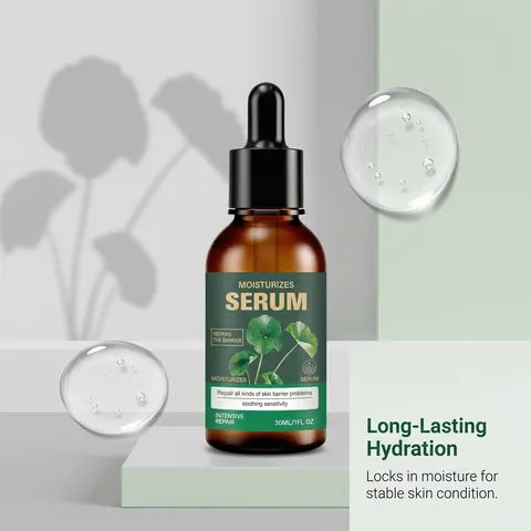 Centella Asiatica Reparierendes Gesichtserum Feuchtigkeitsspendendes Beruhigendes Gesichts Hautpflege Behandlung Für Damen