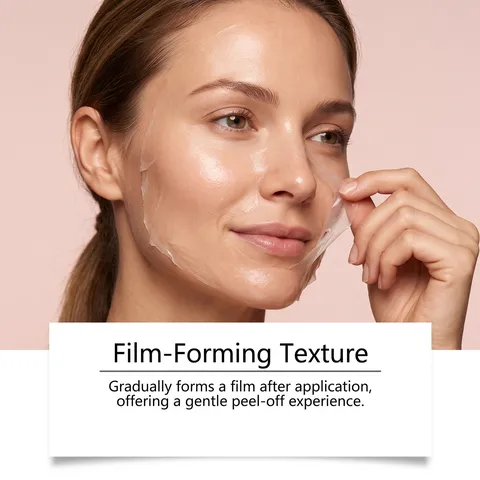 NAD+ Peptid Boosting Nacht Wrapping Gesichtsmaske Feuchtigkeitsspendend Peel Off Maske Mit Silikonpinsel Hautpflege