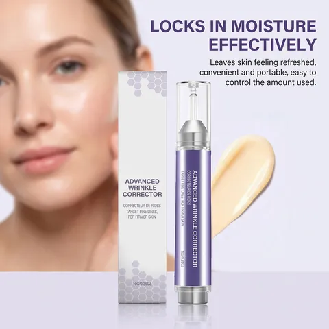 Advanced Anti Wrinkle Bee Venom Moisturizing Facial Essence Serum Portable Tube Daily Skincare Treatment For Women