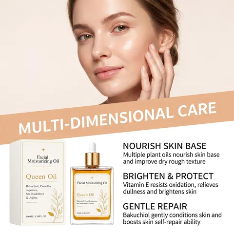 Gesichtsfeuchtigkeitsspendendes Ätherisches Öl Natürlicher Pflanzenextrakt Anti Aging Aufhellend Feuchtigkeitsspendend Tägliche Gesichtspflege Hautpflegeöl