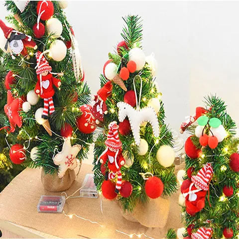 Wollfilz Ball DIY Weihnachtsbaum Dekoration Anhänger Handgemachte Girlande Material Festliche Hängende Ornament Handwerk