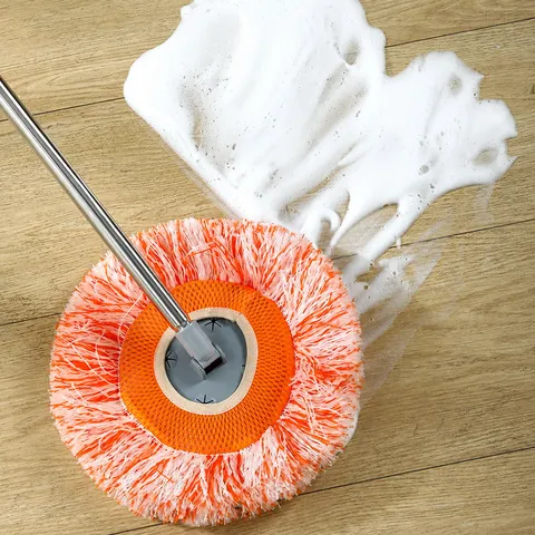 Sunflower Retractable Mop Multi Functional Roof Wall Ceiling Cleaning Tool Chenille Long Pole Household Dust Cleaning Mop