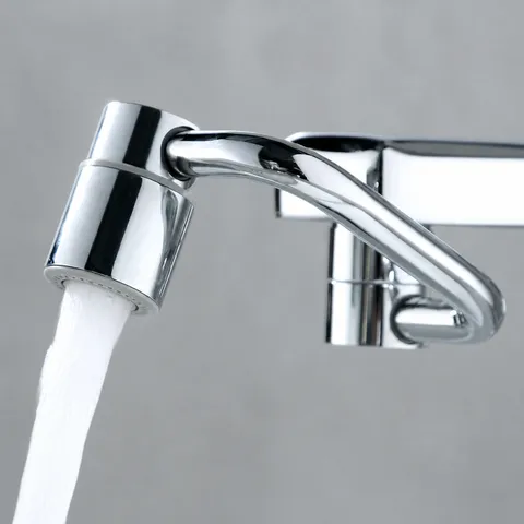 Universal Faucet Extender Robotic Arm Kitchen Splash Proof Sink Water Nozzle Rotating Dual Mode Aerator