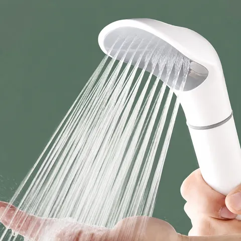 Handheld Pressurized Filtering Shower Head Universal Bathroom Shower Sprayer With Hose Holder And Filter Core