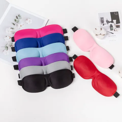Antifaz para Dormir 3D Contorneado Opaco para Hombres Mujeres Transpirable Suave Máscara de Sueño para Viajes Trabajo Turnos Noche
