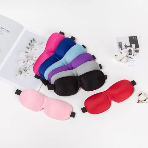 Antifaz para Dormir 3D Contorneado Opaco para Hombres Mujeres Transpirable Suave Máscara de Sueño para Viajes Trabajo Turnos Noche