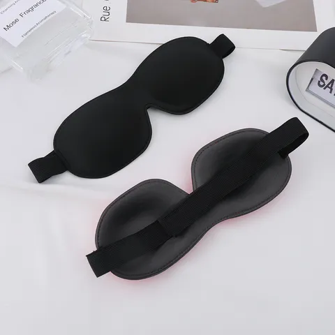 Μάσκα Ματιών 3D από Πολυεστέρα Περίγραμμα Κάλυμμα Ύπνου Συσκότιση Αναπνεύσιμο Άνετο Προστατευτικό Κάλυμμα για Ταξίδι Αεροπλάνο Γραφείο Νύχτα Unisex
