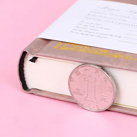 Cuaderno de Papel Engrosado Europeo Vintage A5 Diario de Libro Mágico Con Cubierta en Relieve Bronceado Bloc de Notas Creativo para Papelería Oficina Escuela