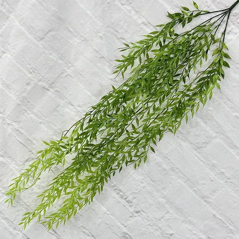 Artificial Willow Vine Hanging Plant Plastic Fake Greenery Garland For Wedding Home Room Wall Decor Party Floral Arrangement