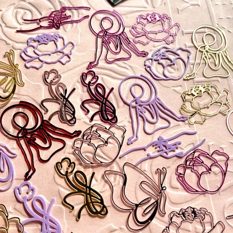 Acryl Taarttopper Bloemen Vlinder Lijnkunst Bloem Ontwerp Voor Moederdag Vrouwendag Cupcake Toppers Feest Taart Decoraties